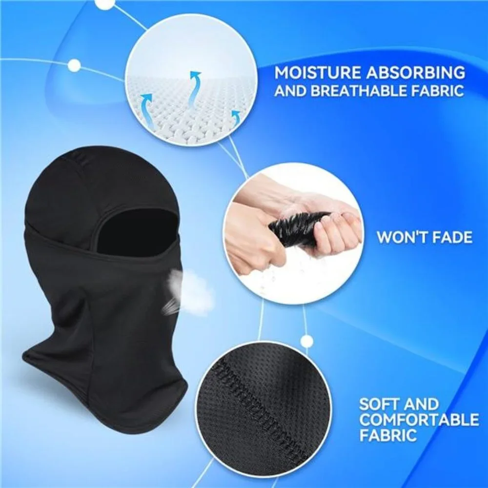 3 Pieces Balaclava Ski Mask -Winter Full Face Mask for Men Women Windproof